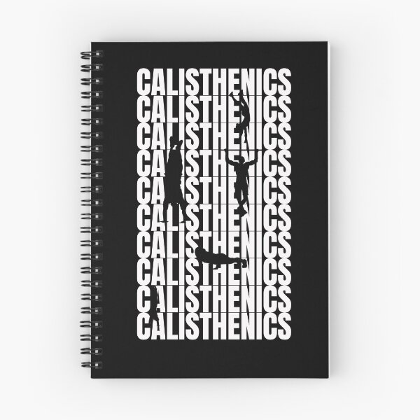 Item preview, Calisthenics Street Workout Fitness Gym Silhouettes Typography designed and sold by gloryandbliss.