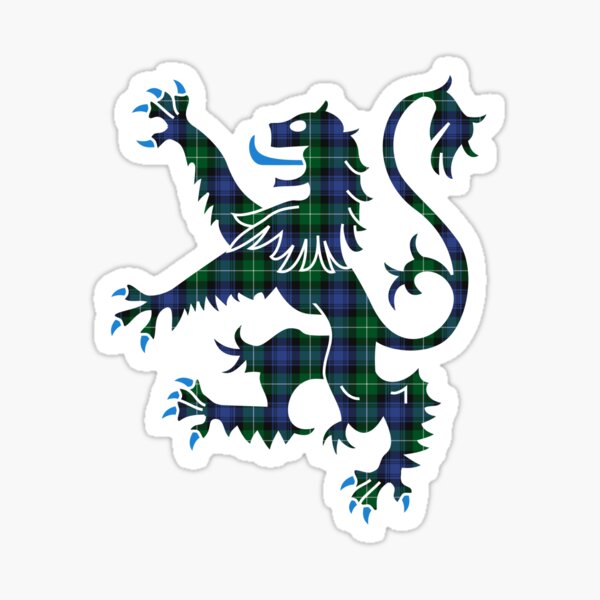 Lamont Tartan Sticker