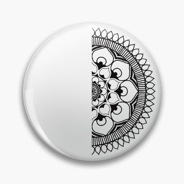 Item preview, Half Mandala designed and sold by looks-goods.