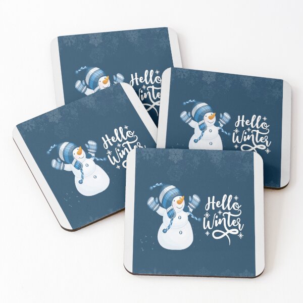 Item preview, Snowman Hello Winter designed and sold by sasijaya.