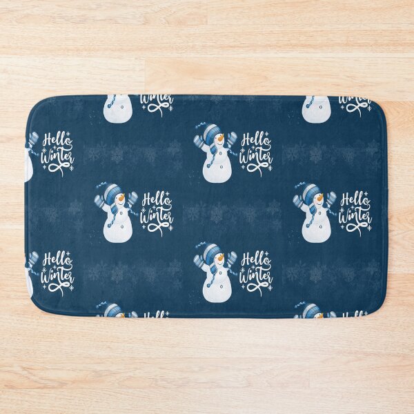 Item preview, Snowman Hello Winter designed and sold by sasijaya.