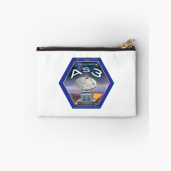 Item preview, The Near Earth Network's AS3 Antenna Program Logo designed and sold by Nikki SpaceStuffPlus.