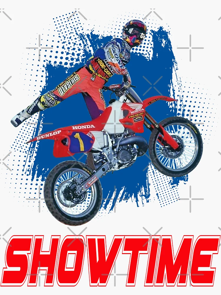 Jeremy McGrath AKA Showtime motocross legend Dirt bike Champion