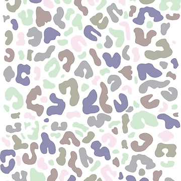 Artwork thumbnail, Colorful Leopard Print by RooksDCreations