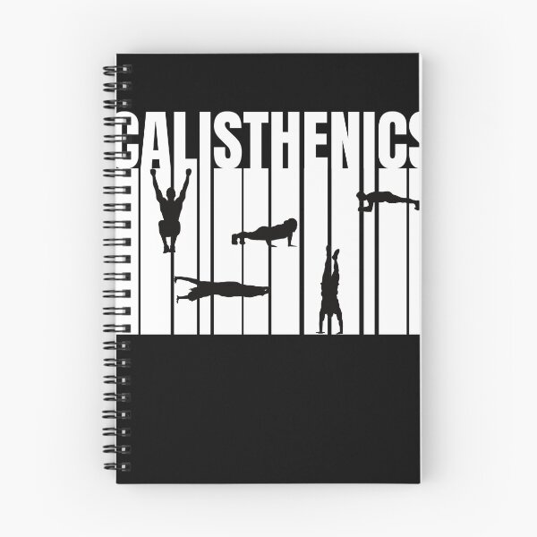Item preview, Calisthenics Street Workout Fitness Gym Silhouettes Typography designed and sold by gloryandbliss.