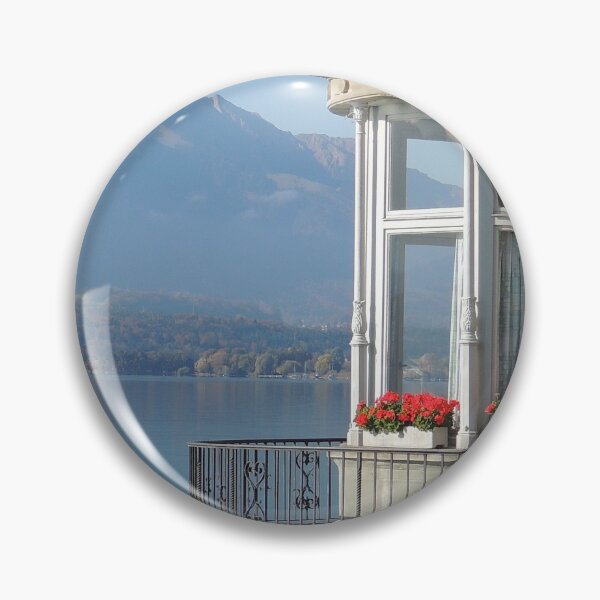 Item preview, View Of Lake Thun designed and sold by Alexandra Lavizzari.