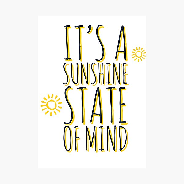 Item preview, Its a sunshine state of mind summer love loving  designed and sold by Tropical Blood.