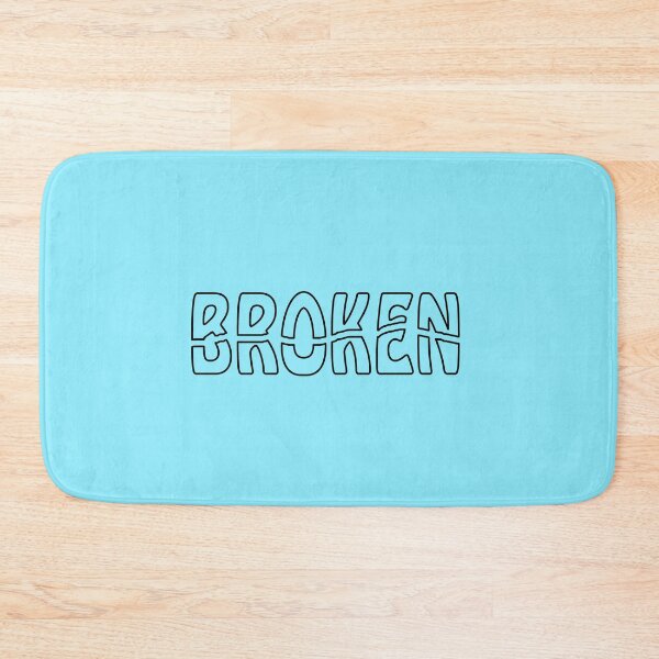 Item preview, Broken cracked black typography designed and sold by Roy Store.