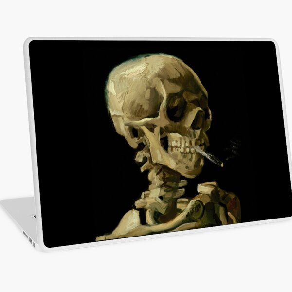 Item preview, Vincent van Gogh - Skull of a skeleton with Burning Cigarette designed and sold by upopot.