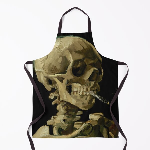 Item preview, Vincent van Gogh - Skull of a skeleton with Burning Cigarette designed and sold by upopot.