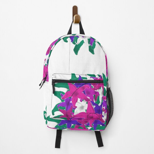 Item preview, Pink-Blue-Purple Floral Golden Ratio Spiral designed and sold by kaiello1.