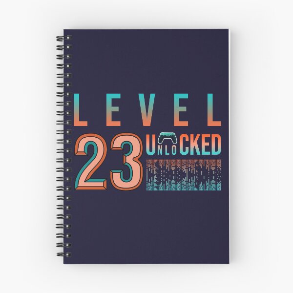 Item preview, 23th Birthday- Level 23 Unlocked- Birthday Gift Or Anniversary Gift For Game Lovers designed and sold by Designhub1000.