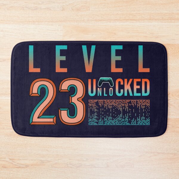 Item preview, 23th Birthday- Level 23 Unlocked- Birthday Gift Or Anniversary Gift For Game Lovers designed and sold by Designhub1000.