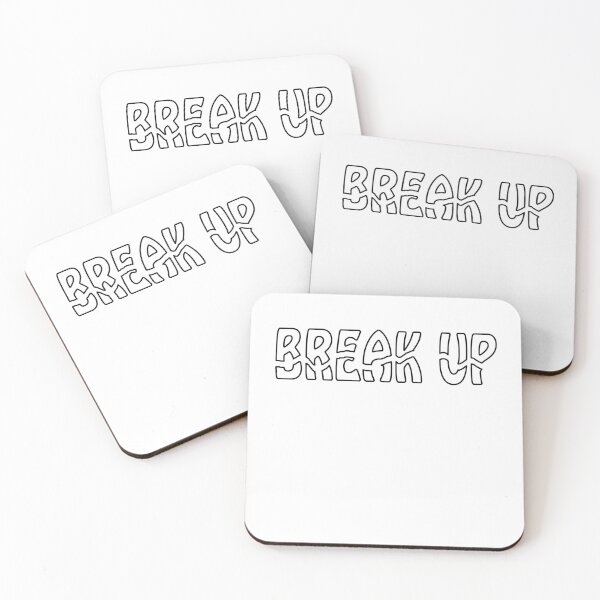Item preview, Break Up unique typography designed and sold by Roy Store.