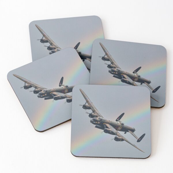 Item preview, Lancaster Bomber with Rainbow designed and sold by Adrian Rowley.