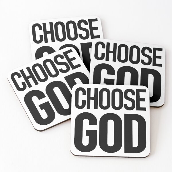 Item preview, God is Great Choose God Christian Fashion T Shirt designed and sold by Status71.