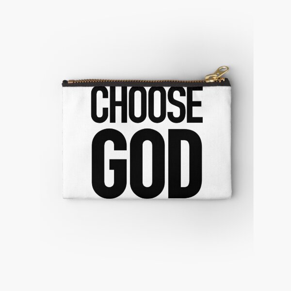 Item preview, God is Great Choose God Christian Fashion T Shirt designed and sold by Status71.