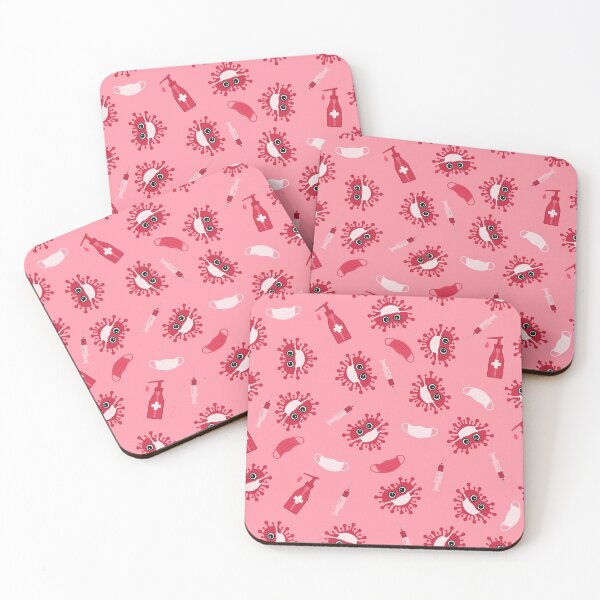 Item preview, Pandemic Valentines Day. Cute virus wearing protective mask. designed and sold by LaBelezoka.