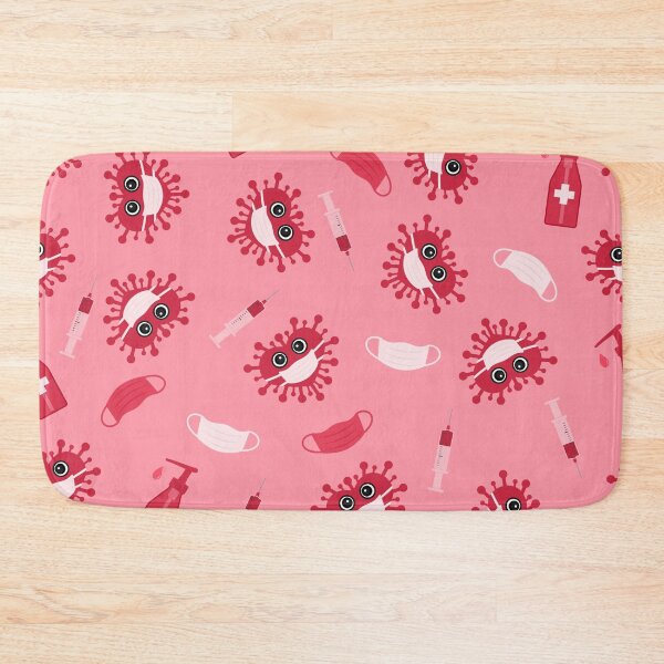 Item preview, Pandemic Valentines Day. Cute virus wearing protective mask. designed and sold by LaBelezoka.