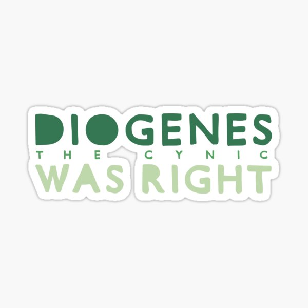 Item preview, Diogenes The Cynic was right designed and sold by minimalcinema.