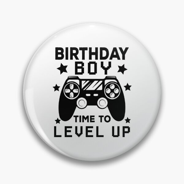Item preview, birthday boy time to level up designed and sold by binly123.