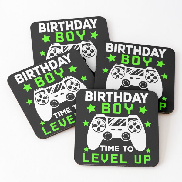 Item preview, birthday boy time to level up designed and sold by binly123.