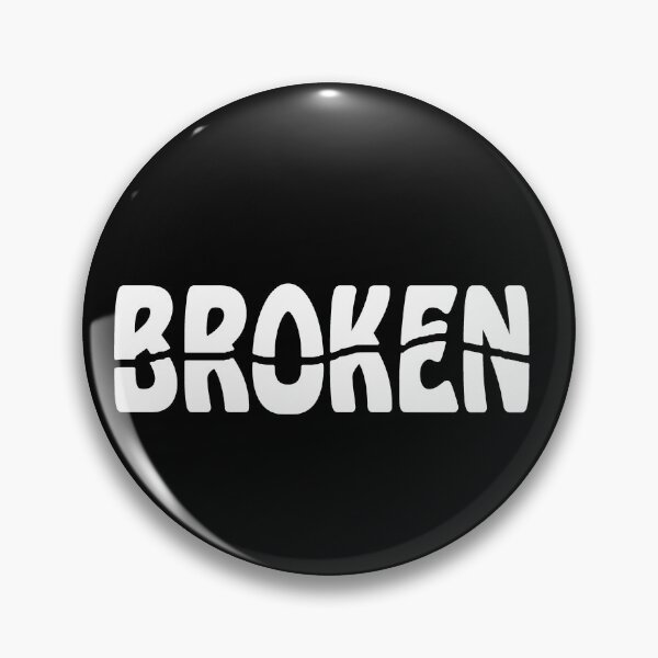 Item preview, Broken cracked white typography designed and sold by Roy Store.