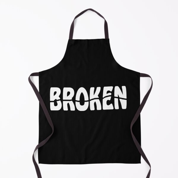 Item preview, Broken cracked white typography designed and sold by Roy Store.