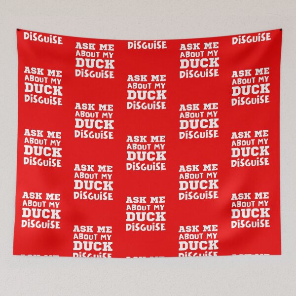 Item preview, Ask Me About My Duck Disguise designed and sold by Joy Poddar.