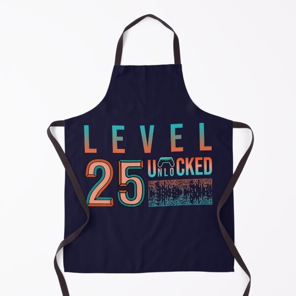 Item preview, 25th Birthday- Level 25 Unlocked- Birthday Gift Or Anniversary Gift For Game Lovers designed and sold by Designhub1000.