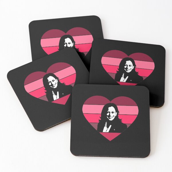 Item preview, Kamala Harris Inauguration Day 2021 Heart Shape designed and sold by PinkyTree.