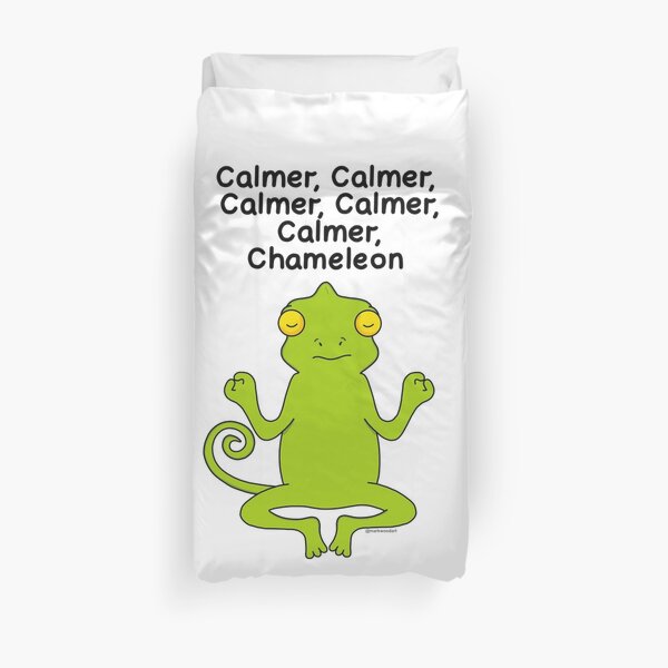 Calmer Chameleon Duvet Cover