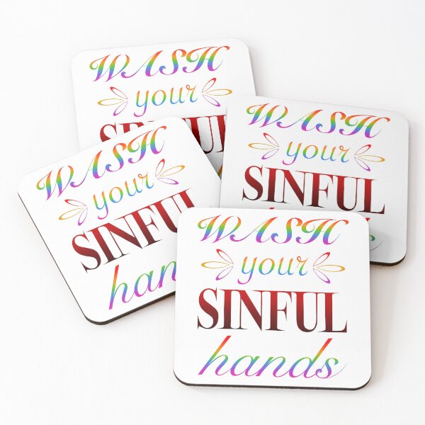 Item preview, wash your SINFUL hands designed and sold by fae-o.