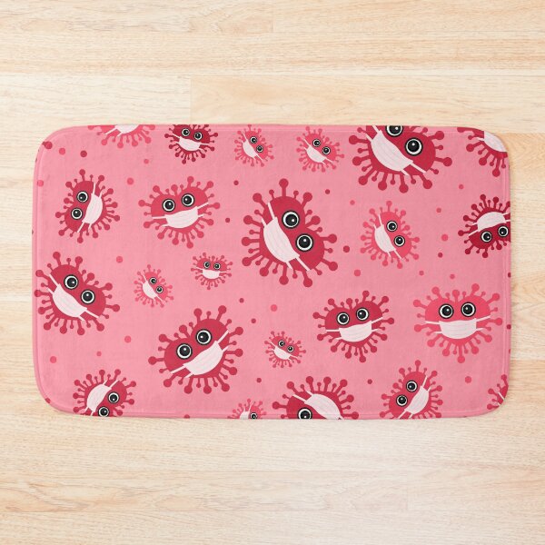 Item preview, Pandemic Valentines Day. Cute virus wearing protective mask. designed and sold by LaBelezoka.