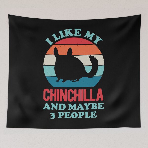 Item preview, Chinchilla Funny designed and sold by artworkbyrihen.