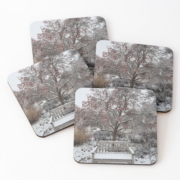 Item preview, Winter in the perennial garden designed and sold by Kriti68.