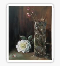 Rose & Vase - March Sticker