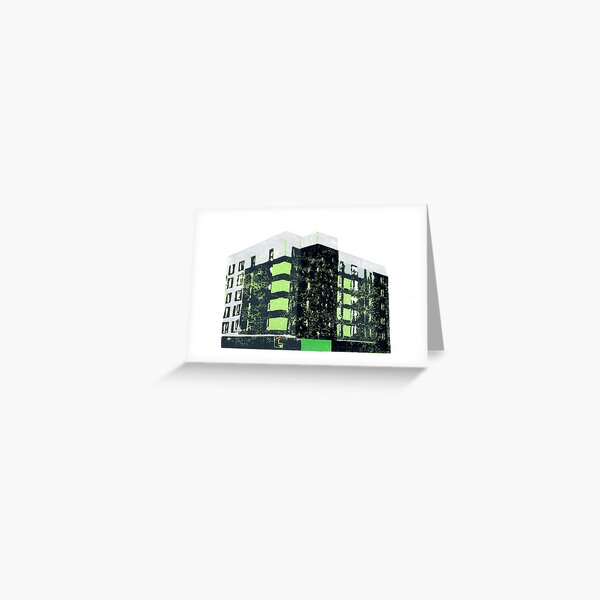 Mailbox building Greeting Card