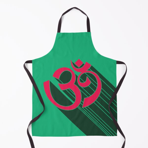 Item preview, Om Symbol Retro Style with Big Drop Shadow 1 designed and sold by Wiggly Lines.