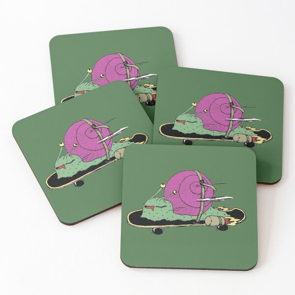 Item preview, Rocket skateboard snail designed and sold by Sanguinik.