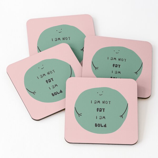 Item preview, i am not fat i am bold designed and sold by FunnyGrief.