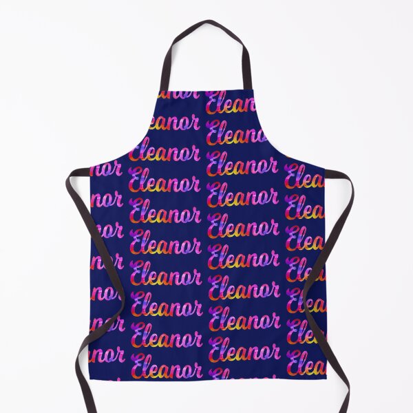 Item preview, Eleanor girl's name pretty multi-color design designed and sold by ComicKitsch.