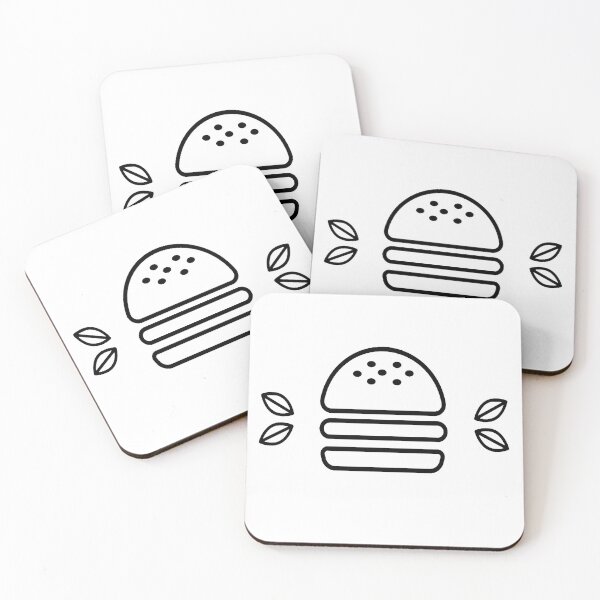 Item preview, Classic Black Simple Burger For foor lover designed and sold by TEzy.