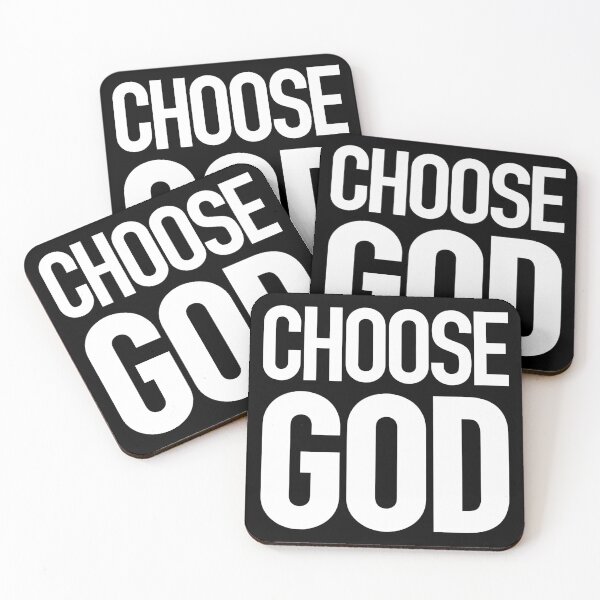Item preview, God is Great Choose God Christian Fashion T Shirt designed and sold by Status71.