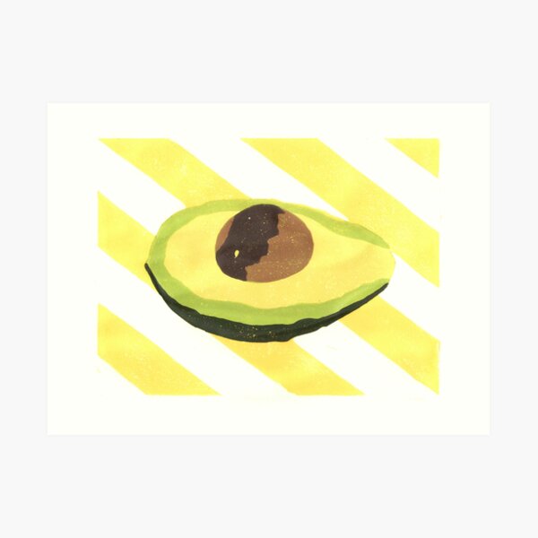 Avocado Art Print
