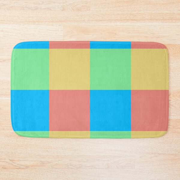 Item preview, minimalist simple abstract colorful check pattern designed and sold by pauloneill-art.