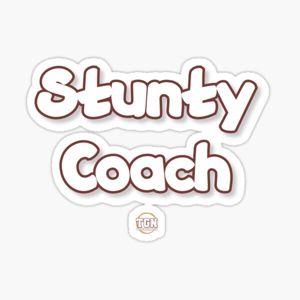 Stunty Coach Sticker