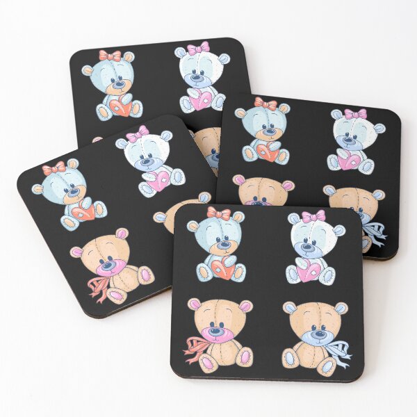 Item preview, 4 Cute Teddy Bears designed and sold by BeSassy.