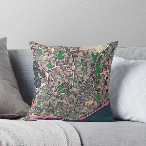 Item preview, Lisbon Pop Art City Map designed and sold by Intrepix.