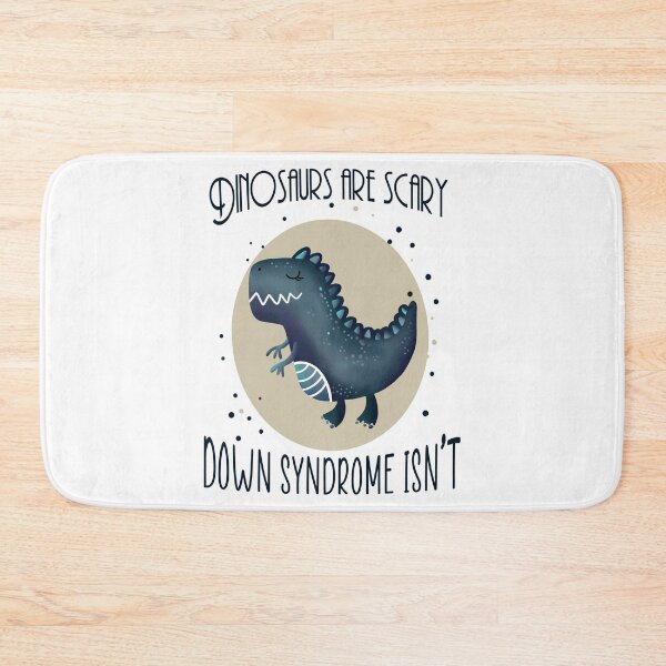 Artikelvorschau, Dinosaurs are scary - Down Syndrom isn’t Statement Awareness entworfen und verkauft von Chutneys.